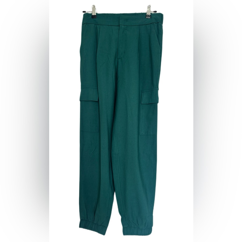 A New Day Teal Green Cargo Pants Women’s Size 4